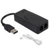 DIIOOMIEEU USB2.0 56K External Fax Modem for Windows 7/8/10/XP, Black view 3