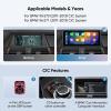 10.25-Inch Android Car Stereo for BMW X5 E70 X6 E71 (2011-2013) CIC System, Wireless CarPlay Android Auto Upgrade Factory Radio Bluetooth WiFi Touch Screen (CIC-10.25"-Linux) view 2