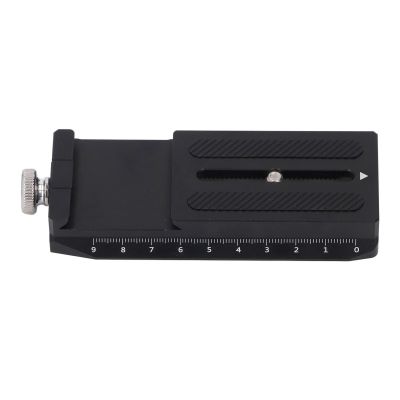Aluminum Alloy Lower Quick Release Plate with Screw for RS4 Pro Stabilizer Camera Support System
