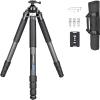 INNOREL P404C 72" Carbon Fiber Tripod for Hunting with Arca Swiss Dovetail Mount and 360 Ballhead(2.5"), 40mm Tube Tripods with Heavy Duty Construction for Photography and Outdoors, Load 88lb/40kg view 1