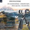 INNOREL P404C 72" Carbon Fiber Tripod for Hunting with Arca Swiss Dovetail Mount and 360 Ballhead(2.5"), 40mm Tube Tripods with Heavy Duty Construction for Photography and Outdoors, Load 88lb/40kg view 2