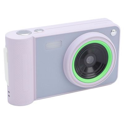 Yoidesu Digital Camera, 1080P 16x Zoom 2.8 Inch Color Screen Anti Shake Built in Fill Light Portable Compact Students Camera for Daily Travel, 700mAh (Violet)