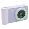 Yoidesu Digital Camera, 1080P 16x Zoom 2.8 Inch Color Screen Anti Shake Built in Fill Light Portable Compact Students Camera for Daily Travel, 700mAh (Violet) view 1