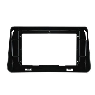 HJLXCSLUJ Car Replacement 9/10.1 Inch Car Fascia Compatible with Kicks 2016+/Micra(K14) 2017+ Video Panel Player Audio Dash 2 Din Frame Dashboard Mount Kit Car Interior(9 inch)