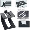 DIIOOMIEEU Desktop Stands Professional Studio Stand for Bookshelf Speakers Neatly Fitted with view 4