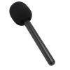 Microphone Interview Handle Holder with Foam, Handheld Adapter, Windshield, Grip, for Rode Go 2 Mic, Suitable for MIC 1 & 2, Movo, Lark 150, Street interviews, speeches, Events, view 3