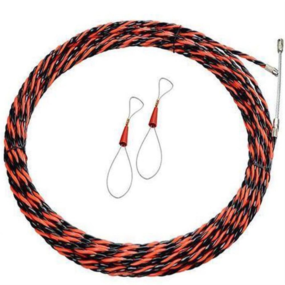 AYAUPGVQVC Electrician Threader Fish Belt Puller Stringer 3-Strand Threader Construction Tool Wire and Cable(5m)