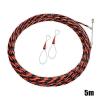 AYAUPGVQVC Electrician Threader Fish Belt Puller Stringer 3-Strand Threader Construction Tool Wire and Cable(5m) view 2