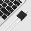 DIIOOMIEEU 3.5mm Microphone to USB 2.0 Stereo External Sound Card Adapter for PC USB Input 3.5mm Headphone view 2