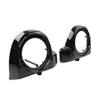 Cnswee6 2 Pcs ABS 6.5" Speaker Boxes Pods Lower Vented Fairing Gloss Black for Harley Electra Glide Ultra Classic FLHTCU 2014-2018 view 1