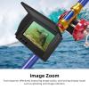 5in HD Large Screen Display Screen for Fish Finder Camera, with 1500 nits Brightness, 3 Sided sunvisors, Adjustable Backlight and Color view 3