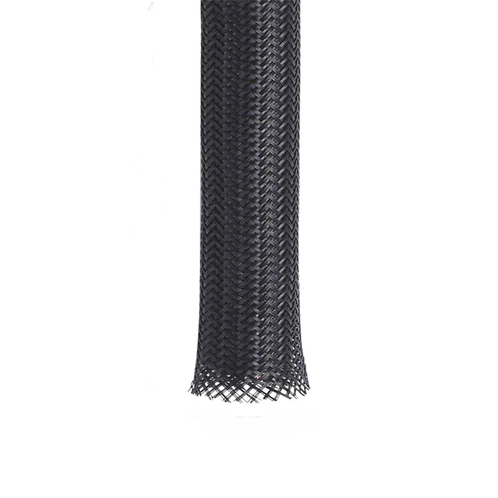 100ft - 3/8 inch PET Expandable Sleeving  Black  Jdtccable Cable Sleeve Adjusting