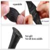 100ft - 3/8 inch PET Expandable Sleeving  Black  Jdtccable Cable Sleeve Adjusting view 3