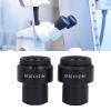 2 Pcs WF20X Widefield Microscope Eyepieces Accessories, Eyepieces Biological Microscopes Lens, 12mm Eye Point 30mm Mounting Size, Diopter Adjustment, for Microscope view 2
