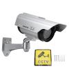 Nutriess Dummy Camera Fake Monitor Surveillance System Simulated Appearance Solar Panel Sticker Deterrence for Security Monitoring view 1