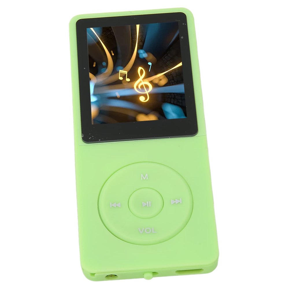 Fydun MP3 MP4 Player 1.8in Sn 8GB Memory 64GB Expandable 30 Hours Playback Multi Function Sports Music Player Black for Families (#4)