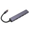 Nutriess USB C Hub 6 in 1 Splitter Docking Station PD 100W High Speed Data HDMI USB Adapter for Laptop Desktop Multimedia Devices view 1