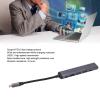 Nutriess USB C Hub 6 in 1 Splitter Docking Station PD 100W High Speed Data HDMI USB Adapter for Laptop Desktop Multimedia Devices view 2