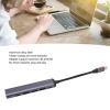 Nutriess USB C Hub 6 in 1 Splitter Docking Station PD 100W High Speed Data HDMI USB Adapter for Laptop Desktop Multimedia Devices view 3