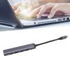 Nutriess USB C Hub 6 in 1 Splitter Docking Station PD 100W High Speed Data HDMI USB Adapter for Laptop Desktop Multimedia Devices view 4