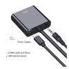 ACGTUY HDMI-Compatible to Cable Adapter 1080P Display Port to Cord Cable Converter Compatible with The HDTV Monitor Projector PC Computer view 2