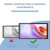 [2 Pack] Screen Protector for HiGrace A7L 11 inch Tempered Glass Film,BOVUGAC Screen Protector for HiGrace A7L Tablet Anti-Scratch & Sensitive & 9H Hardness view 2