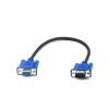 ACGTUY HD15Pin D-Sub Short Video Cable Cord Male to M/F Male Female to Female Cable 25cm 1.5M Compatible with The Computer Monitor Projector PC TV(Male-Female,1.5m) view 2