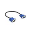 ACGTUY HD15Pin D-Sub Short Video Cable Cord Male to M/F Male Female to Female Cable 25cm 1.5M Compatible with The Computer Monitor Projector PC TV(Male-Female,1.5m) view 3