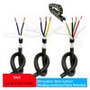 ASDJKL Communication Equipment 4Core TRVV 2/3/4/5/6/7/8Cores Drag Heat Resistant Oil Resistant Cable 22 20 18 17AWG Black PVC Copper Wire Flexible CNC Cable Wire and Cable(6Cores 1Meter,15AWG 1.5mm2) view 2