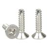 40-100pcs Nickel Plated Flat Head Self-Tapping Screws M2 M2.3 M2.6 M3 M4 - Cutting Tail for Wood and Metal Projects(16mm,M2.6 50pcs) view 1