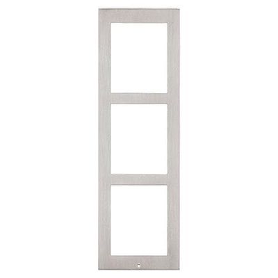 01291-001 IP Verso and LTE Verso 3-Module Frame, Surface Mount, Nickel