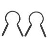 8PCS Camera Lens Filter Wrench Kit, Rubber Coated Anti Slip Design, Remover Tool Set for 48 55mm 58 62mm 67 72mm 77 82mm Lens Thread view 2