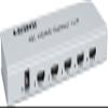 PremiumCord HDMI Splitter 1-4 Video 8K 4320p 60Hz 4K 2160p 120Hz Full HD 1080p HDMI 2.1 40Gbps HDR10 Dolby TrueHD CEC Small Metal Case Silver view 2