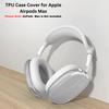 Luxe Trendz Airpods Max Case Cover for AirPods Max Headphones, Clear Soft TPU Ear Cover/Ear Pad Cover for AirPod Max (2024/2020),Transparent Accessories for Apple AirPods Max, USB-C (White Claer) view 2