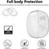 Luxe Trendz Airpods Max Case Cover for AirPods Max Headphones, Clear Soft TPU Ear Cover/Ear Pad Cover for AirPod Max (2024/2020),Transparent Accessories for Apple AirPods Max, USB-C (White Claer) view 3
