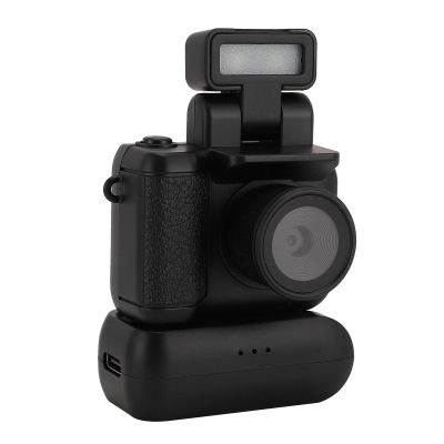 ASHATA Mini Keychain Camera, 2MP 1080P HD Mini DV Thumb Camera Photography, Compact Vlog Camcorder with Flash, Retro Video Action Camera Camcorder for Vlogging Travel