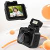 ASHATA Mini Keychain Camera, 2MP 1080P HD Mini DV Thumb Camera Photography, Compact Vlog Camcorder with Flash, Retro Video Action Camera Camcorder for Vlogging Travel view 2