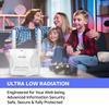 2025 AX1500 WiFi Extender Signal Booster Long Range, Covers 13,000 Sq.Ft & 100+ Devices, 1500Mbps Dual-Band 5.8GHz & 2.4GHz WiFi Extender with Ethernet Port, No Dead Zones & Lag, Secure WiFi Booster view 3