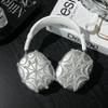3 in 1 Bling Case for AirPods Max Cover - Luxurious Rhinestones Glitter Crystal Headphones Case for AirPods Max Ear Cups Cover Protective Accessories with Ear Pad/Headband for Girl (Bling-Spider) view 4