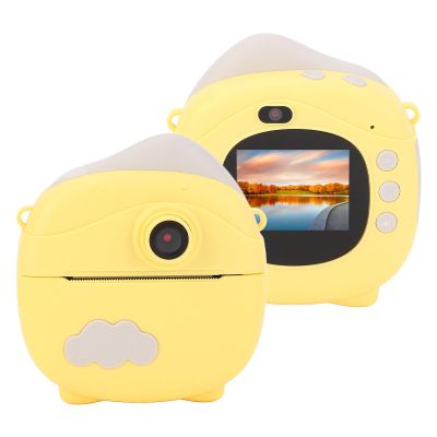 Instant Print Camera for Kids, Thermal Print Camera Toy, 12MP Photo, Multiple Zoom, with 3 Rolls Photo Paper, Digital Selfie Camera for Travel (32GB)