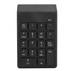 Naroote Number Pad, Numeric Keypads Mini Digital Keyboard USB 2.4GHz 18 Key Financial Accounting Keypad Number Pad for Laptop for PCDesktop (Black) view 1