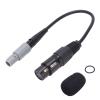 Nutriess Headset Adapter 1pc 6Pin Le mo to 5Pin XLR Lightweight Compact Helicopter Aviation Headset Adapter view 1