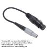 Nutriess Headset Adapter 1pc 6Pin Le mo to 5Pin XLR Lightweight Compact Helicopter Aviation Headset Adapter view 2