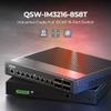 QNAP 8-Port 10GbE SFP+ Fiber and 8-Port Full 10GbE RJ45 Industrial-Grade Managed Switch (QSW-IM3216-8S8T-US) view 2