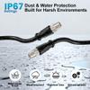 Alvin's Cables M12 X-Code 8 Pin Male to 8 Pin Male Cat6a Cable Shielded for Cognex Basler Industrial Camera, High Flex 8m/26.2ft view 4