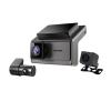 2K HD Dual Recording Dash Cam Car DVR Loop Video Recorder Auto Night View Wifi APP Smart Phone Connect Front Cabin Rear Camera(3 Camera recording) view 1