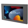 Mount-It! Lockable Tablet Wall Mount for Samsung Tab A9+, S9, S9 FE, S8, A8  Fully Enclosed Security Case, Anti-Theft Tablet Holder, VESA Compatible, Flush Wall Mount, Heavy-Duty Steel, Black view 1