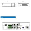 8 Channel PoE Network Video Recorder for Security Camera System, NDAA Compliant, ED9308H5NV-8P-ANB, 80/80Mbps, 12MP IP Camera NVR, DHMI/VGA Output, 1 HDD Bay, Smart Search 24/7 Surveillance CCTV NVR view 2