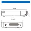 4 Channel 4K Hybrid 5-in-1 DVR for Security Camera System, ED8004H5-FN2, 4CH 4K TVI/AHD/CVI/Analog Camera, additional 2CH IP, HDMI/VGA output, Alarm, 1 HDD Bay, Smart Search 24/7 Surveillance CCTV DVR view 2