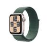 Apple Watch SE 2nd Gen (GPS, 40mm) - Starlight Case with Lake Green Sport Loop Band (Renewed) view 1